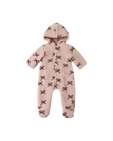 Rylee & Cru - Fleece Jumpsuit - Bows