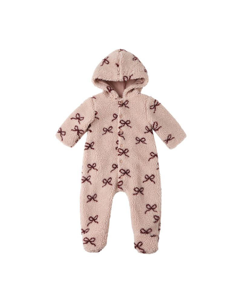Rylee & Cru - Fleece Jumpsuit - Bows