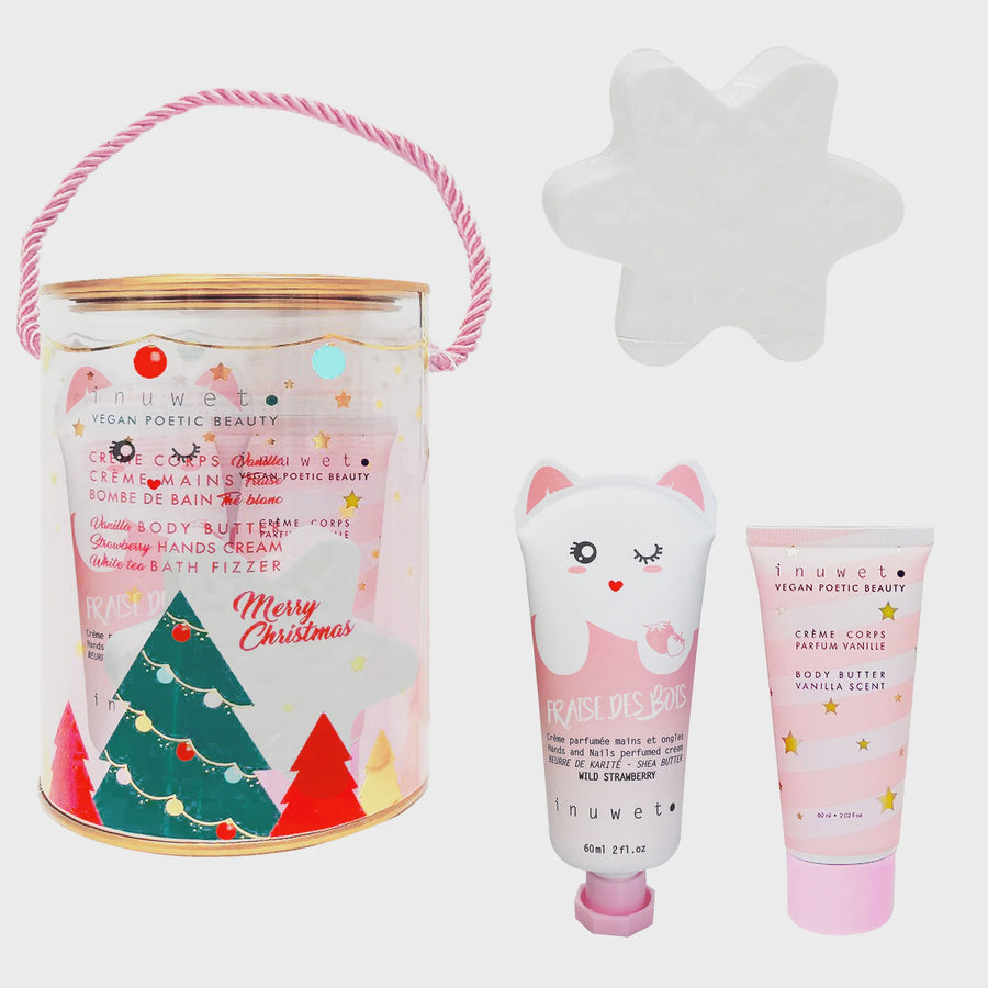 Inuwet - Snowball Case - Bath Fizz, Handcream & Body Butter