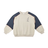 Rylee & Cru - Paneled Sweatshirt - Stone