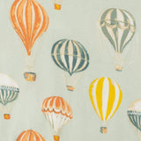 Milkbarn - Organic Cotton Zipper Pajama - Vintage Balloons