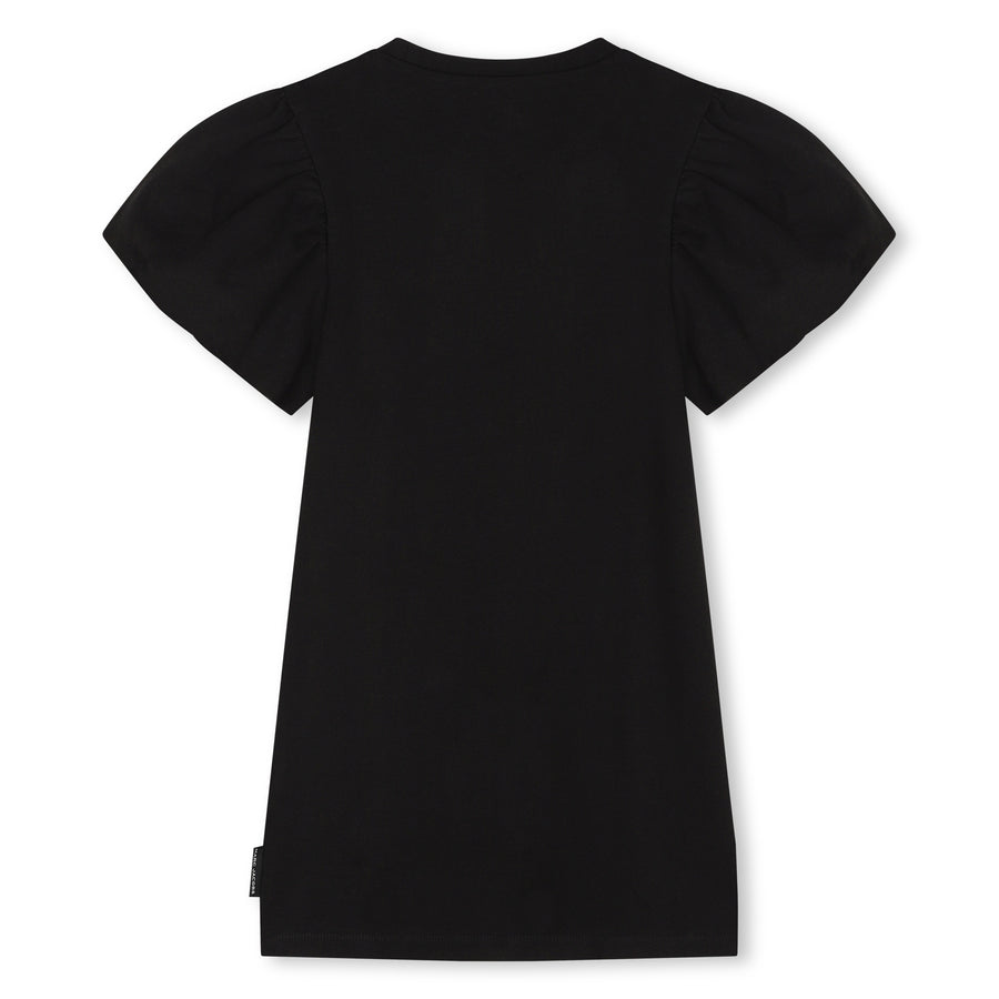 Marc Jacobs - Voluminous Short Sleeve  Snapshot Dress - Black