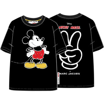 Marc Jacobs x Mickey Mouse - Short Sleeve Tee - Black