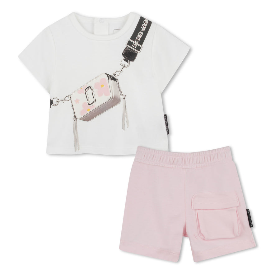 Marc Jacobs - Snapshot T-Shirt and Shorts Set - Pink