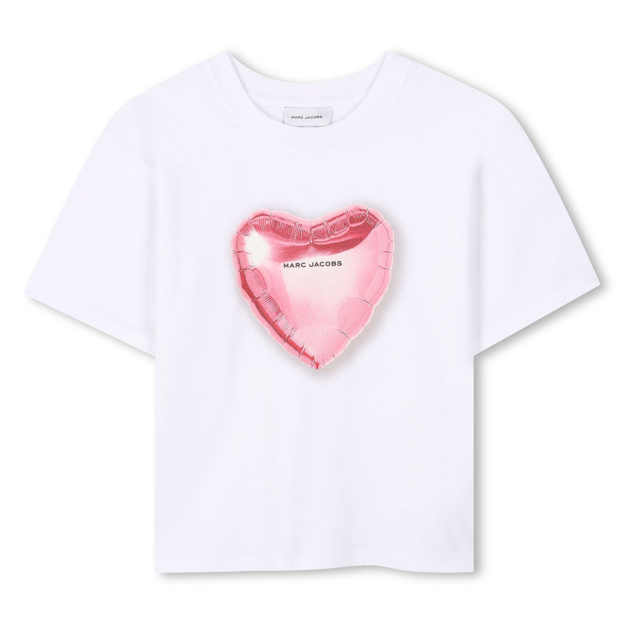 Marc Jacobs - Heart Balloon Short Sleeve Tee - White