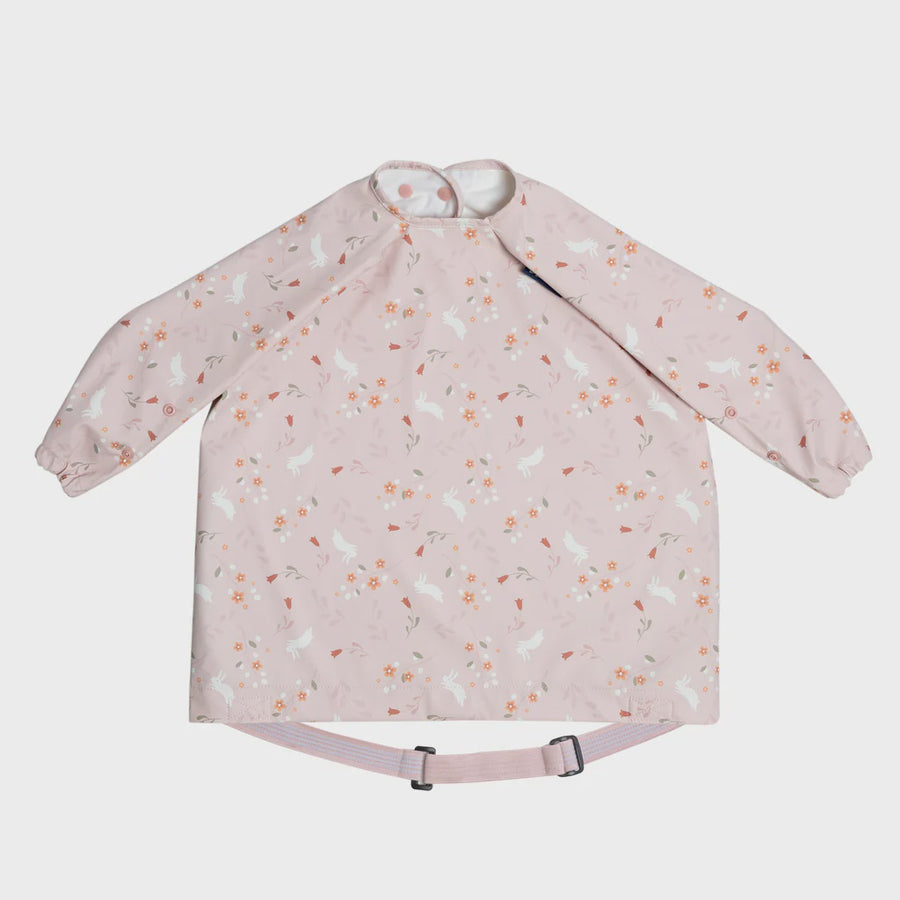 Bibado - Coverall Weaning Bib - Botanical Bunnies