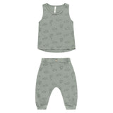 Rylee & Cru - Tank & Slouch Pant Set - Sharks