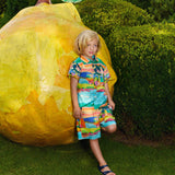 Oilily - Plank Boys Shorts - Hawaiian Landscape