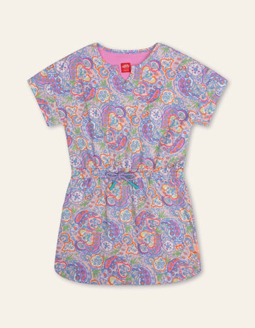 Oilily - Dorty Dress - Petal Park Paisley