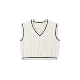 Rylee & Cru - Sweater Vest - Natural