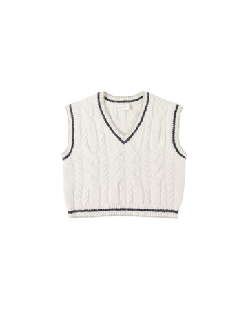 Rylee & Cru - Sweater Vest - Natural
