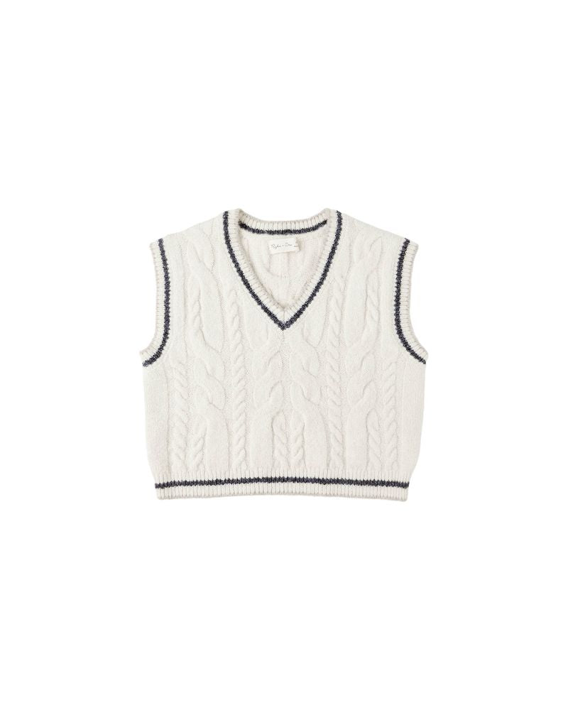 Rylee & Cru - Sweater Vest - Natural