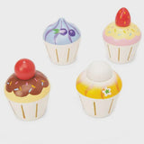 Le Toy Van - Wooden Cupcake Play Food Set
