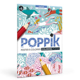 Poppik - Colouring Poster - Coral Reef