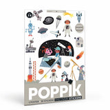 Poppik - Mini Discovery Poster - Grey Space