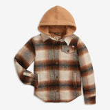 Appaman - Glen Hooded Shirt - Tan