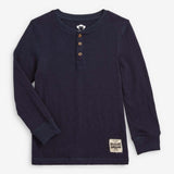 Appaman - Craftsmen Thermal Henley - Navy Blue