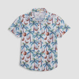 Appaman - Day Party Shirt - Coconut Palms
