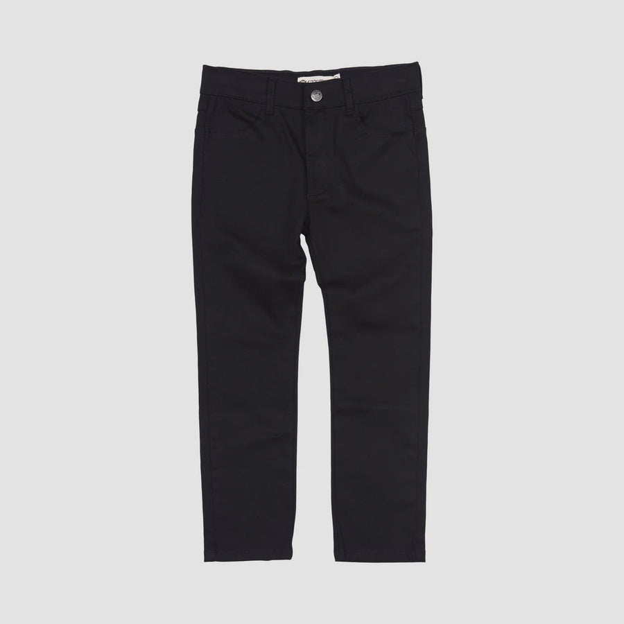 Appaman - Skinny Twill Pant - Black