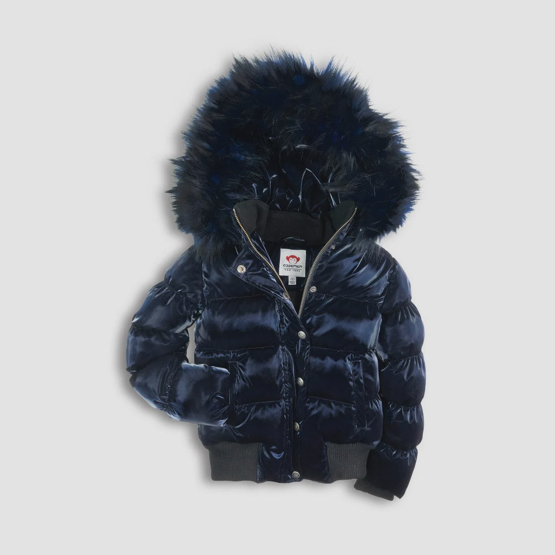 Appaman Kyla Puffer Coat Navy Blue Shine Honor