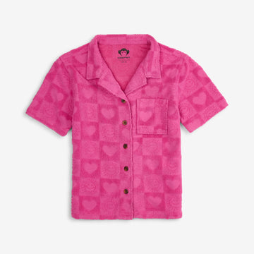 Appaman - Resort Shirt - Fuschia Sunny Check