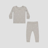 Quincy Mae - Bamboo Pajama Set - Snowmen