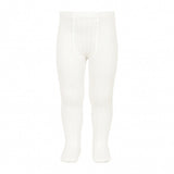 Condor - Basic Rib Tights - Cream