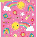 Peaceable Kingdom - Glitter Rainbows & Stars Stick