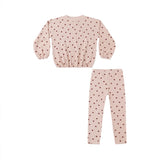 Rylee & Cru - Spongey Knit Set - Polka Dot