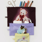 Baggu - Flat Pouch Set - Fancy Animals