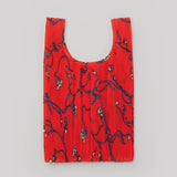 Baggu - Pleated Baggu - Red Snapdragon