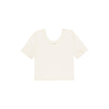 Rylee & Cru - Pointelle Tee - Ivory