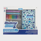 Ooly - Blueberry Bliss - Scented Gel Pen & Highlighter Writing Kit