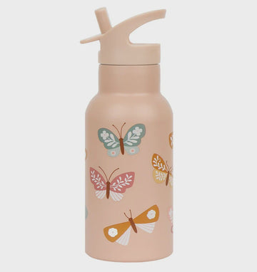 Little Lovely Company - Stainless Steel Drink Bottle - Butterflies