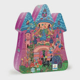 Djeco - Silhouette Puzzle - Fairy Castle - 54 Pcs