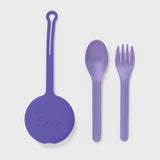 Omie life - OmiePod & Utensils - Lilac