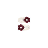 Rylee & Cru - Crochet Clips - Burgundy