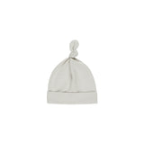 Quincy Mae - Knotted Baby Hat - Sky Micro Stripe