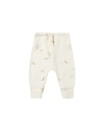 Quincy Mae - Drawstring Pant - Fox Land
