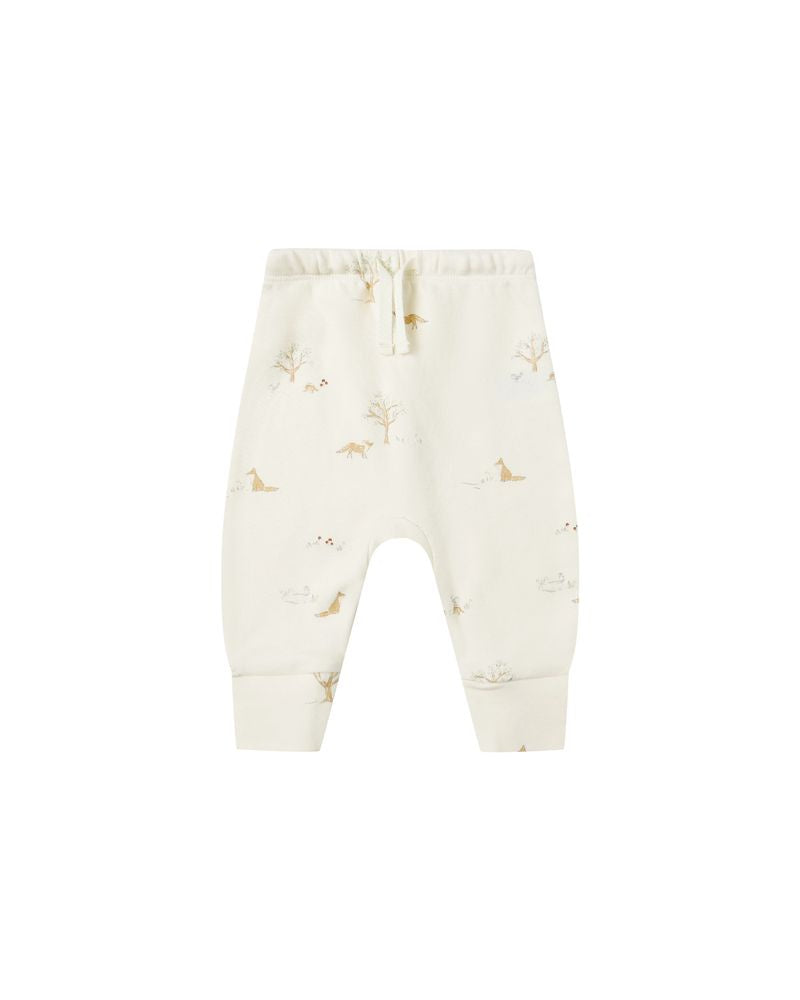 Quincy Mae - Drawstring Pant - Fox Land