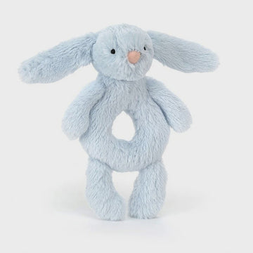 Jellycat - Bashful Blue Bunny Rattle