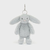 ellycat - Bashful Bunny Bag Charm - Silver