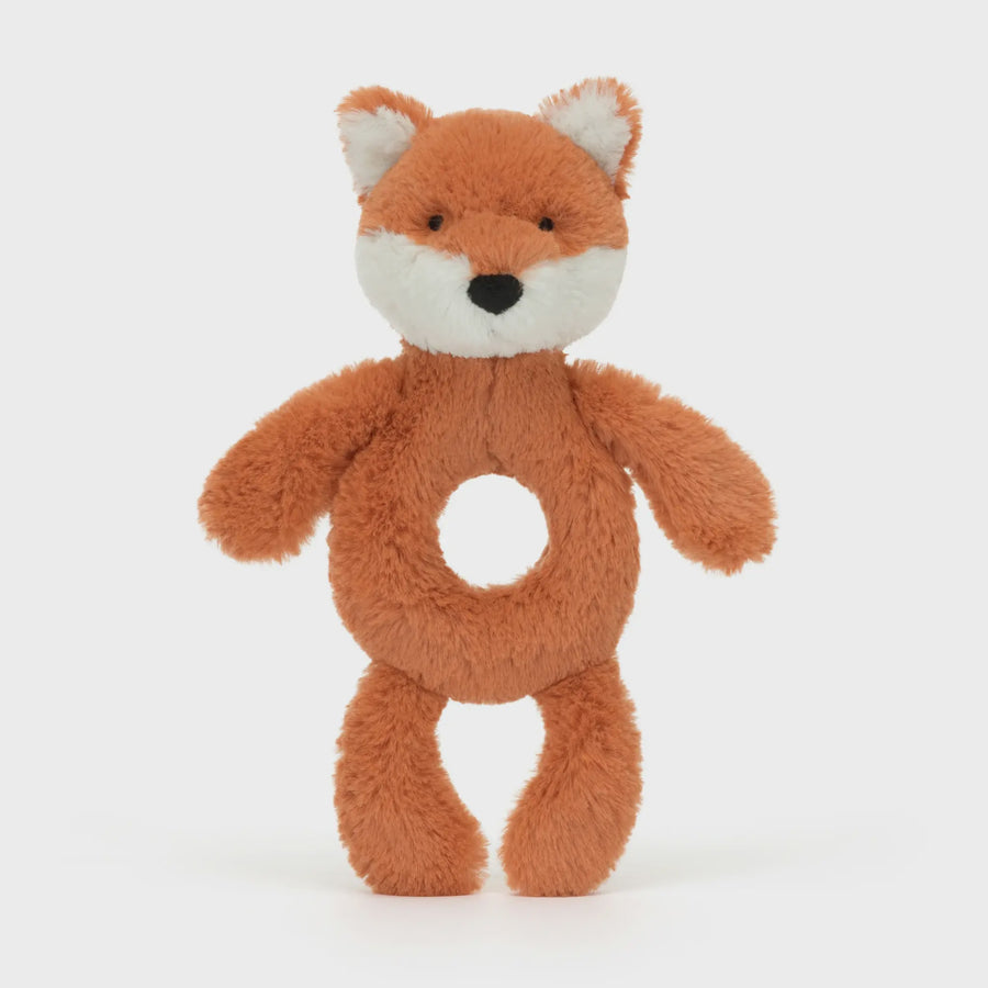 Jellycat - Bashful Fox Cub Ring Rattle