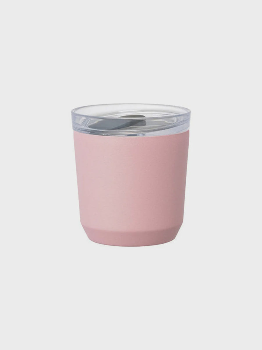 Kinto - To Go Tumbler (240ml/8.2oz) With Plug - Pink