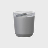 Kinto - To Go Tumbler (240ml/8.2oz) With Plug - Silver