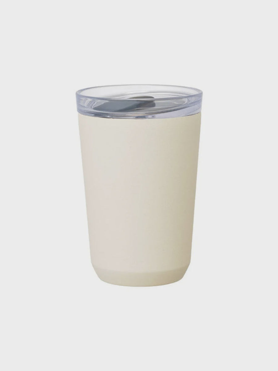 Kinto - To Go Tumbler (360ml/12.2oz) With Plug - White