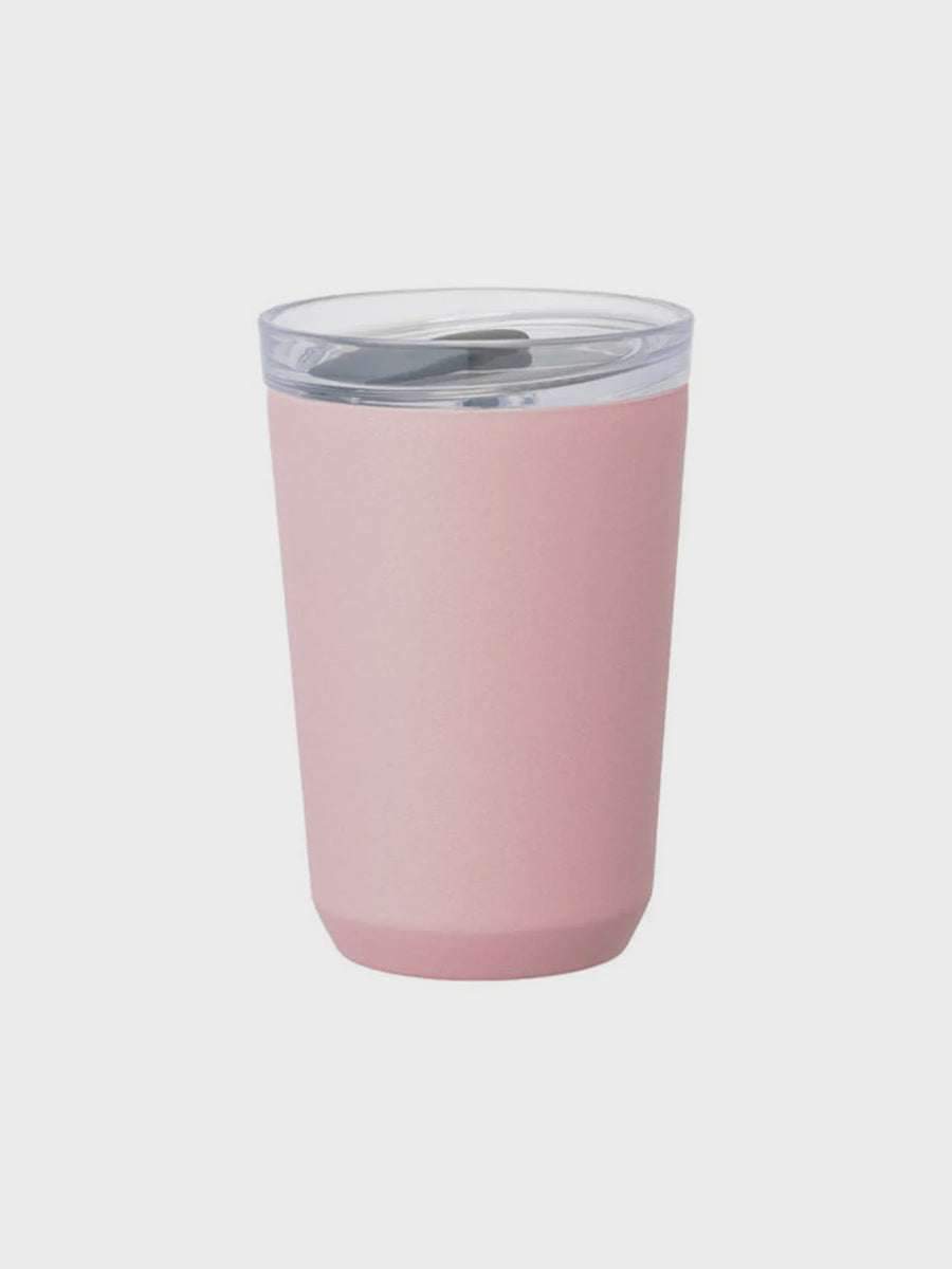 Kinto - To Go Tumbler (360ml/12.2oz) With Plug - Pink