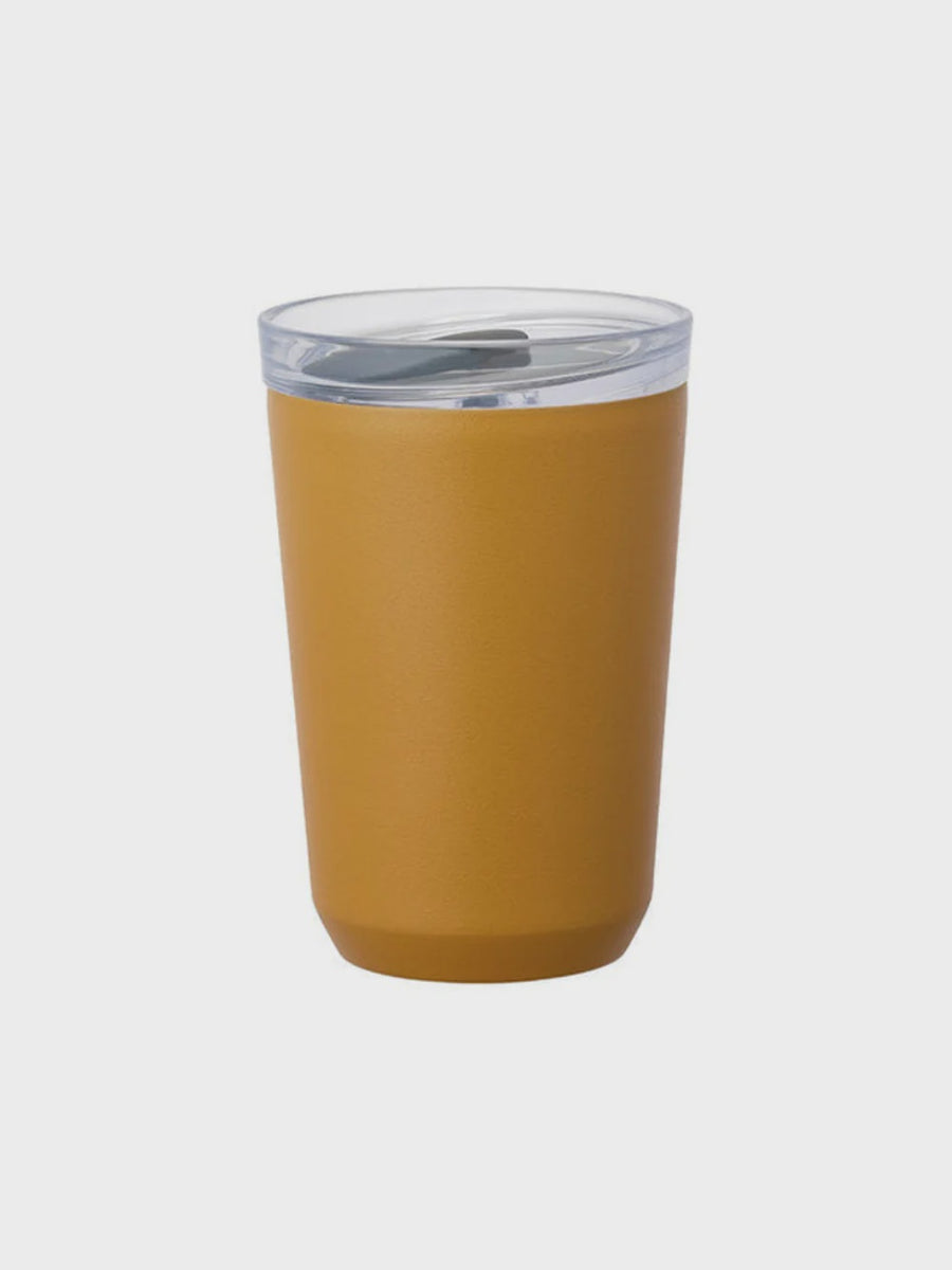 Kinto - To Go Tumbler (360ml/12.2oz) With Plug - Coyote