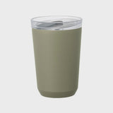 Kinto - To Go Tumbler (360ml/12.2oz) With Plug - Khaki