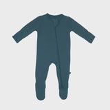 Kyte Baby - Zippered Footie - Atlantic